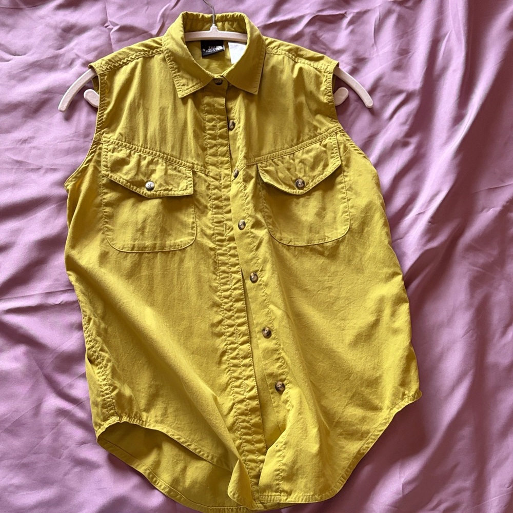 The North Face Yellow-Green Women's Shirt